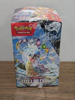 Stellar Crown Half Booster Box Pokemon Sealed Packs TCG BB Set Scarlet & Violet - Image 5