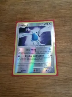 Pokemon TCG Lugia Secret Wonders 14/132 Holo Holo Rare heavily played - Image 1