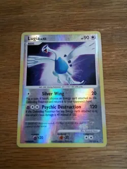 Pokemon TCG Lugia Secret Wonders 14/132 Holo Holo Rare heavily played - Image 2