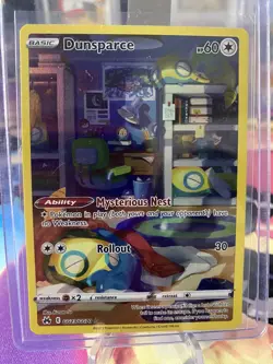 Pokemon TCG Dunsparce Crown Zenith: Galarian Gallery GG23/GG70 Holo Holo Rare - Image 1