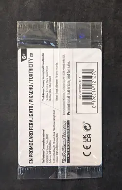 2024 Pokemon Illustration Contest Sealed Promos Feraligatr Pikachu Toxtricity - Image 2