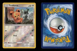 REVERSE HOLO TEDDIURSA COMMON 171/236 MP POKEMON - Image 3