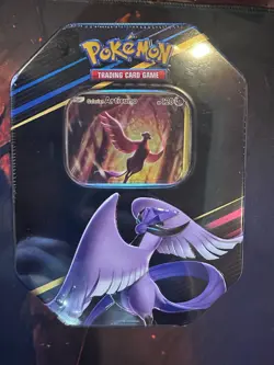 Pokemon TCG 2023 Crown Zenith Galarian Articuno Tin SEALED - Image 1