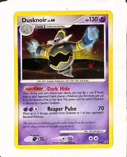 Dusknoir DP33 Diamond and Pearl Holo Black Star Promo 2008 English Pokemon - Image 1