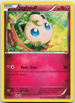 LP Jigglypuff 88/146 Common XY Pokemon - Image 1