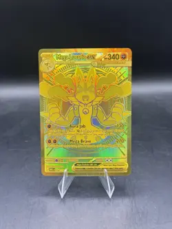 Pokemon TCG Mega Lucario EX Mega Evolution ULTRA RARE GOLD 188/132 - Image 1