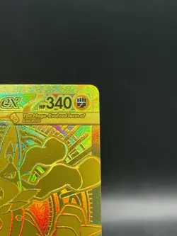 Pokemon TCG Mega Lucario EX Mega Evolution ULTRA RARE GOLD 188/132 - Image 3