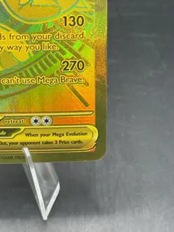 Pokemon TCG Mega Lucario EX Mega Evolution ULTRA RARE GOLD 188/132 - Image 5