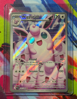 Pokemon TCG: Wigglytuff: Phantasmal Flames 105/94 - Illustration Rare - Image 1