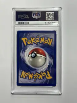 1999 POKEMON FOSSIL #5 GENGAR-HOLO PSA 7 - Image 2