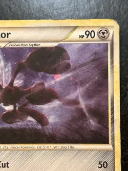 Scizor 7/90 HP-DMG Holo Rare HGSS Undaunted 2010 Pokemon TCG - Image 2