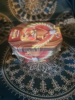 🔥Pokemon🔥 TCG Tin- Ho-Oh GX Mysterious Powers 2017 Sun & Moon/XY New Sealed! - Image 4