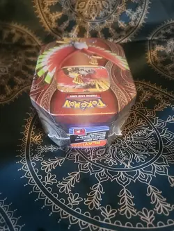 🔥Pokemon🔥 TCG Tin- Ho-Oh GX Mysterious Powers 2017 Sun & Moon/XY New Sealed! - Image 5