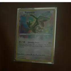 Pokemon Rayquaza Amazing Rare Holo 138/185 Vivid Voltage EN 120HP Amazing Burst - Image 1