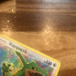 Pokemon Rayquaza Amazing Rare Holo 138/185 Vivid Voltage EN 120HP Amazing Burst - Image 3