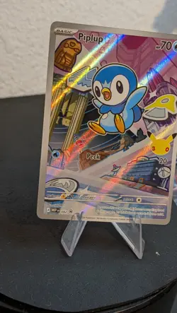 Pokemon Piplup 042 - First Partners Promo - Full Art Holo - Mint - Image 4