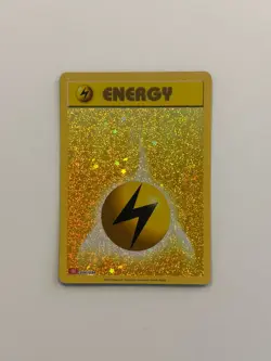 Electric Lightning energy 034/034 CLC Classic Collection Holo Pokemon Variant D - Image 1