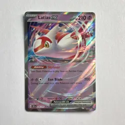 Pokemon TCG Latias ex 076/191 Surging Sparks Double Rare Holo EN - Image 1