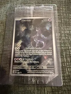 Mewtwo SVP 052 Pokemon TCG Black Star Promo Scarlet & Violet 151 Promo *SEALED* - Image 1