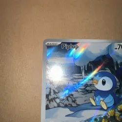 Pokemon TCG Phantasmal Flames Piplup 098/094 Illustration Rare NM - Image 3