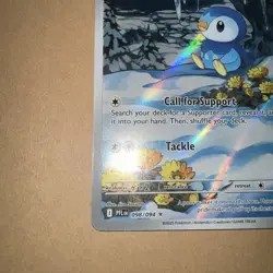 Pokemon TCG Phantasmal Flames Piplup 098/094 Illustration Rare NM - Image 5