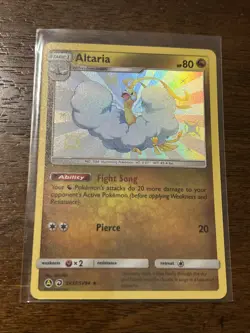Pokemon TCG Altaria SV37/SV94! NM Condition! - Image 1