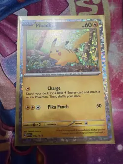 Pokemon TCG Mcdonalds 2024 Pikachu 002/015 Holo Promo LP - Image 1
