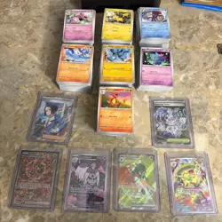 Pokemon Lot Of 706! Hits Included! Pikachu! Ultra Rates And Full Art! - Image 1