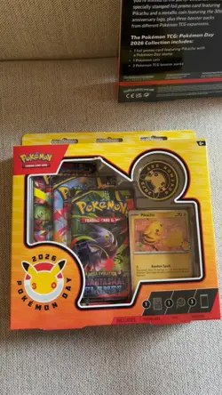 NEW- Pokemon Day 2026 Pikachu Collection Box Lot Of 2- Factory Sealed- In Hand - Image 3