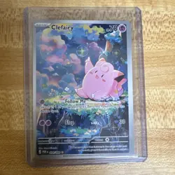 Pokemon Lillie's Clefairy ex 184/159 Journey Together Full Art Holo SIR HP190 E… - Image 1