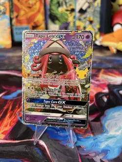 Pokemon Tapu Lele GX Celebrations Classic Collection Holo Psychic 170 HP 60/145 - Image 1