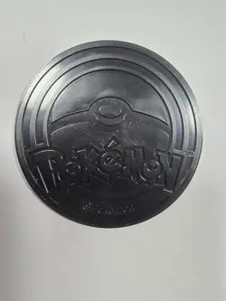POKEMON TCG LEAGUE BATTLE DECK GREEN JUMBO COIN - EX - Image 2