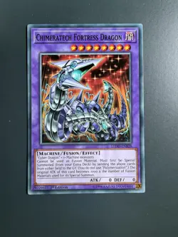 Yugioh - Chimeratech Fortress Dragon - Common - LEDD - 1st Ed - Image 1