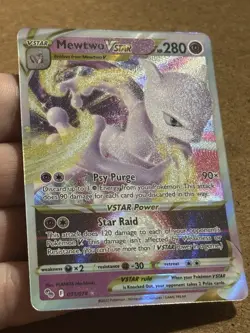Mewtwo V Star 031/078 Holo Rara Set Pokemon Go Pokemon English Card Excellent - Image 2