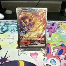 Team Rockets Moltres ex | 229/182 | Destined Rivals | Pokemon card - Image 1