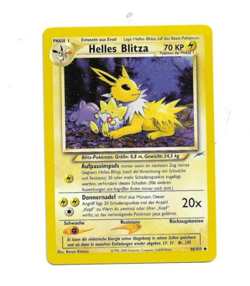 Pokemon Karte HELLES BLITZA, 48/105, 70KP, Neo Destiny, Deutsch - Image 1