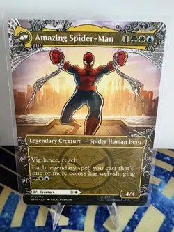 MTG Peter Parker (0208) (Borderless) Marvel's Spider-Man Regular - Image 2