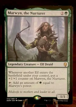 Magic: The Gathering Marwyn the Nurturer Dominaria Rare Regular English - Image 1