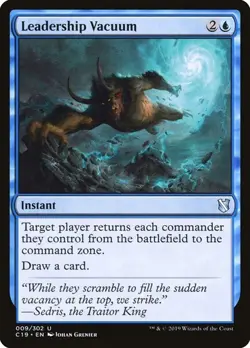 Leadership Vacuum - Commander 2019 - Magic The Gathering - MTG - Image 1