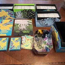 Pokemon TCG huge bulk lot, Etb boxes, cards sleeves, guides, accessories, etc - Image 3