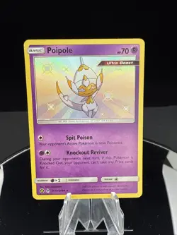 Poipole SHINY SV19/SV94 Hidden Fates NM Holo Foil Rare Pokemon Card - Image 1