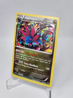 2014 Pokemon Phantom Forces Hydreigon 74 /119 Holo rare Holographic - Image 2