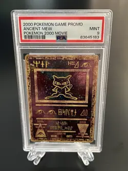 2000 POKEMON GAME MOVIE POKEMON 2000 ANCIENT MEW PSA 9 - Image 1
