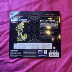 Pokemon Crown Zenith Pin 3 Pack Blister - Inteleon Brand New & Sealed! - Image 2