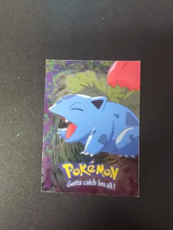 MP! HOLO FOIL Pokemon TOPPS Stage 2 #2 Ivysaur E2 of 12 The First Movie Black - Image 1