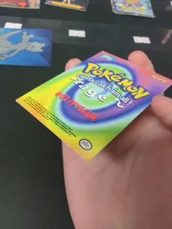 MP! HOLO FOIL Pokemon TOPPS Stage 2 #2 Ivysaur E2 of 12 The First Movie Black - Image 4
