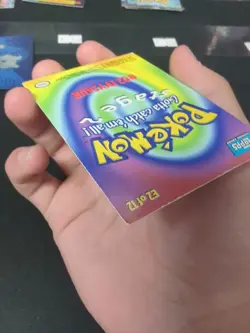 MP! HOLO FOIL Pokemon TOPPS Stage 2 #2 Ivysaur E2 of 12 The First Movie Black - Image 5