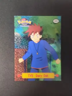 Hp! TV8 Gary Oak Textured Holo Foil - Pokemon Topps TV Animation - Image 1
