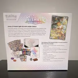 Pokemon TCG Scarlet & Violet Prismatic Evolutions Elite Trainer Box Eevee 2025 - Image 2