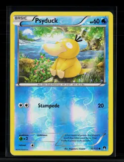 Pokemon 2016 BREAKpoint Psyduck Reverse Holo #16/122 - Image 1